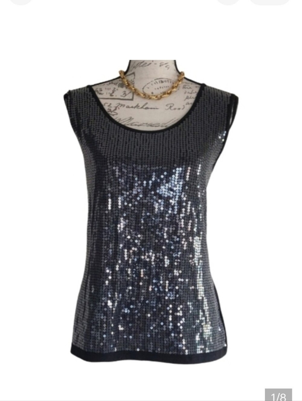 Joan Rivers Sequined Tank Top.